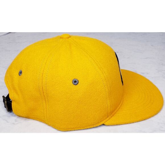 NWT DOUBLE RL RRL RALPH LAUREN Winged Logo Wool Blend Felt Ball Cap Gold/ Yellow - Picture 6 of 10